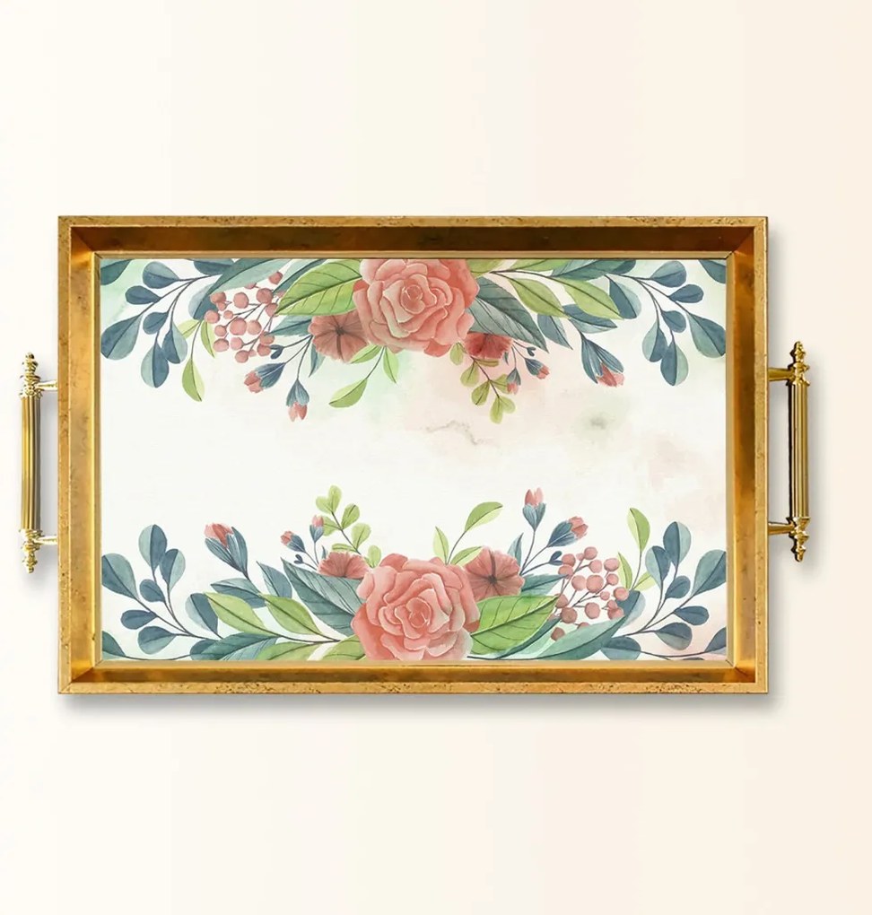Üveg tálca, 38×24 cm – TPEA9796