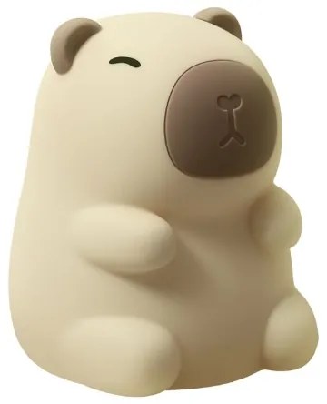 LED RGBW fényerőszabályozható újratölthető gyerek éjszakai lámpa KAPYBARA LED/0,45W/5V 800 mAh