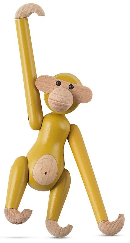 Tömörfa szobor (magasság 9,5 cm) Monkey Mini – Kay Bojesen Denmark