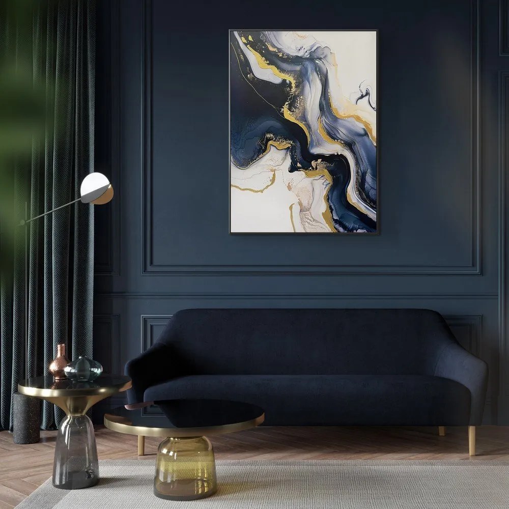 Kép kézzel festett részletekkel 70x100 cm Sky – Styler