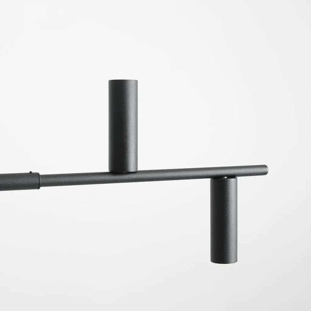 ALDEX 1104T1 TREVEO Többágú Függesztett Lámpa Fekete GU10 mini IP20