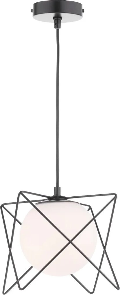 Dar Lighting modern függeszték dreyson fehér matt fekete dardre0122