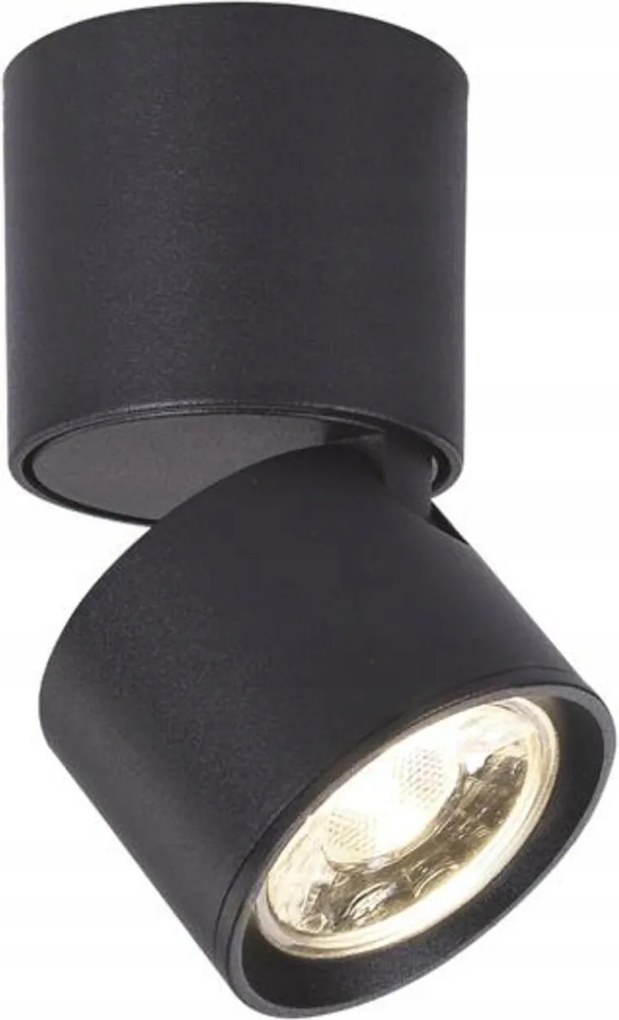 Aca Lighting fali spotlámpa LED5W Cob 80° 3000K 400LM fekete D5,6X