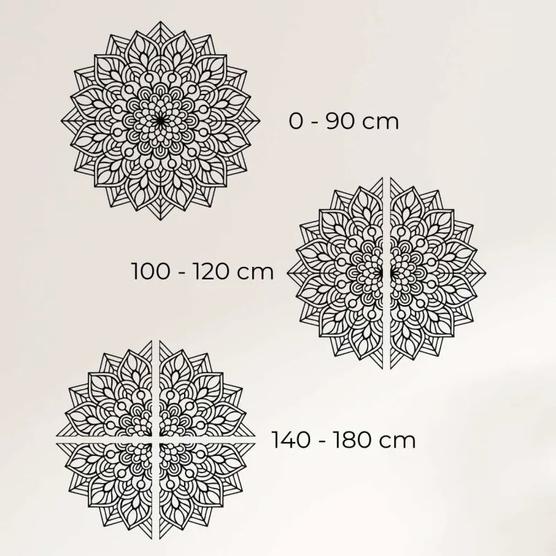 Mandala prémium dekoráció időtlen dizájnnal - ORNELLA