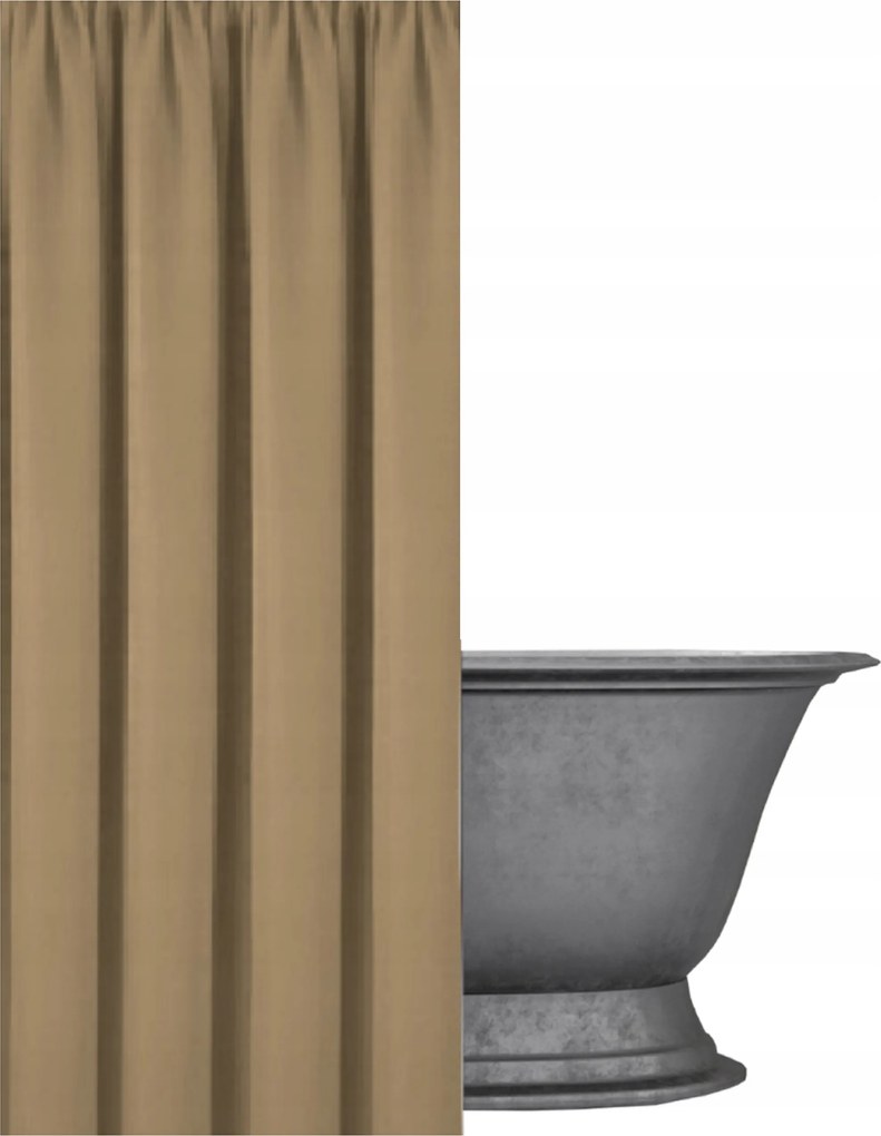 Zuhanyfüggöny 150x240 vízálló könnyű függöny átvezető színek