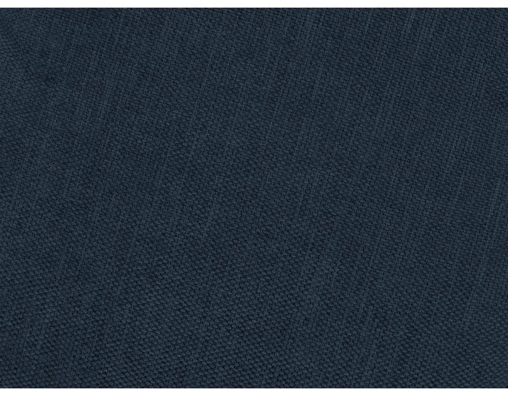 Sötétkék kinyitható-tárolóhelyes sarokkanapé (bal oldali-L alakú) Fuji – Bobochic Paris