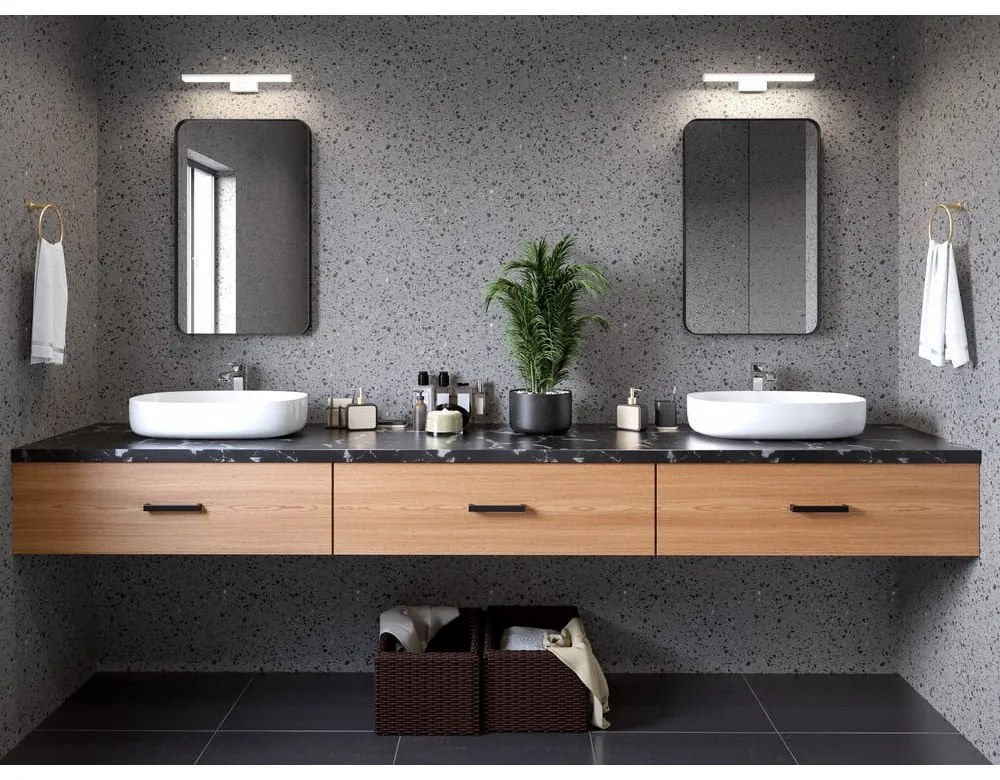 Fekete LED fali lámpa Catania – GTV