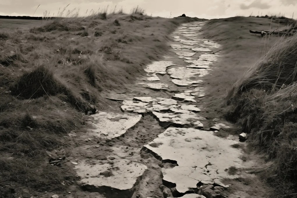 Poszter 91,5x61cm Memóriaút a dűnék között