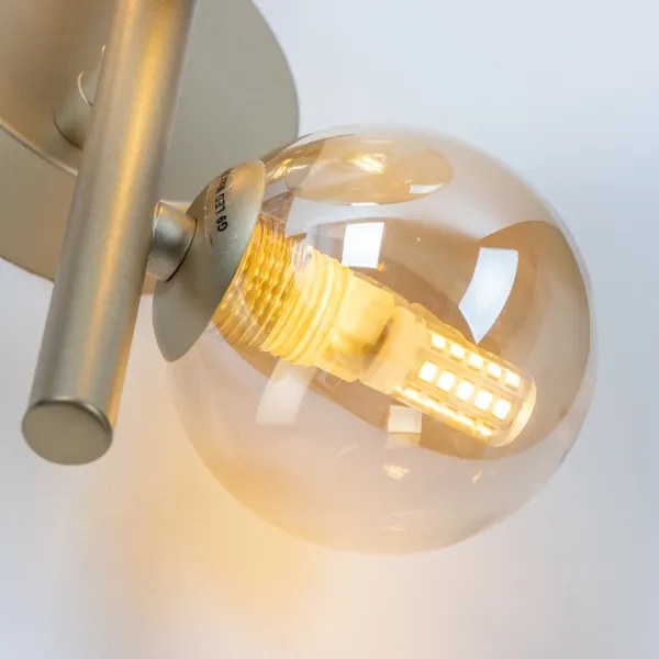 Brilagi - LED Fali lámpa MILLA 3xG9/3W/230V arany