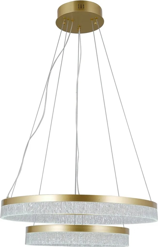 Italux glamour modern függeszték pantal arany itxpnd-34533-2l-gd