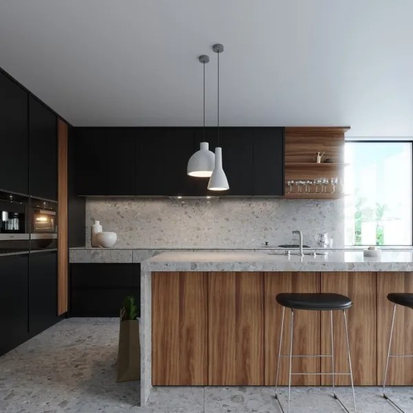 Sollux SL.0280 - EMPOLI 1xE27/15W/230V beton függeszték kábellel