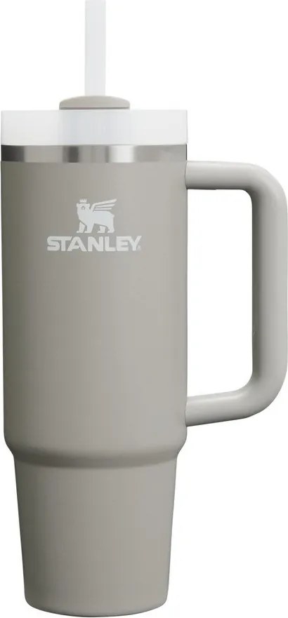 Világosszürke rozsdamentes acél termosz szívószállal 890 ml Quencher H2.O FlowState™ Tumbler Ash – Stanley