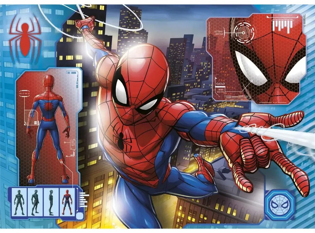Pókember Partners in Suits 2x60 db-os puzzle Clementoni