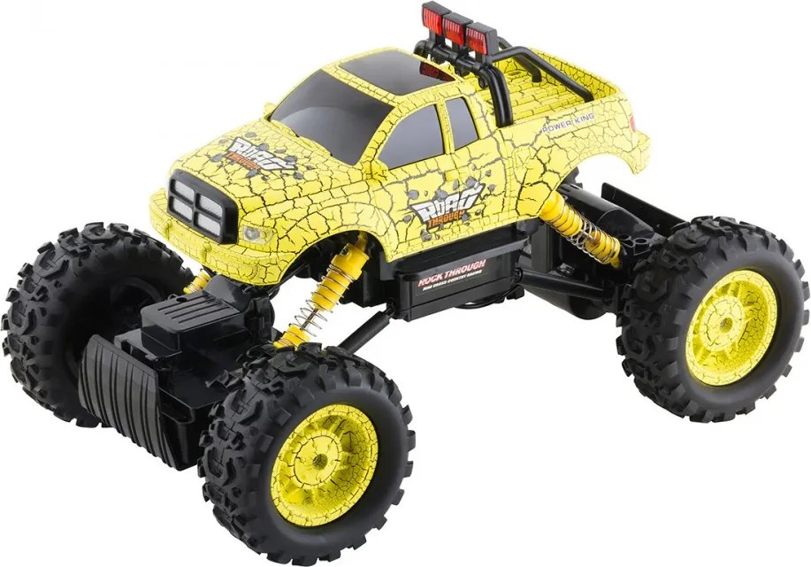Sziklamászó Off-road távirányítós autó, 1:14, sárga