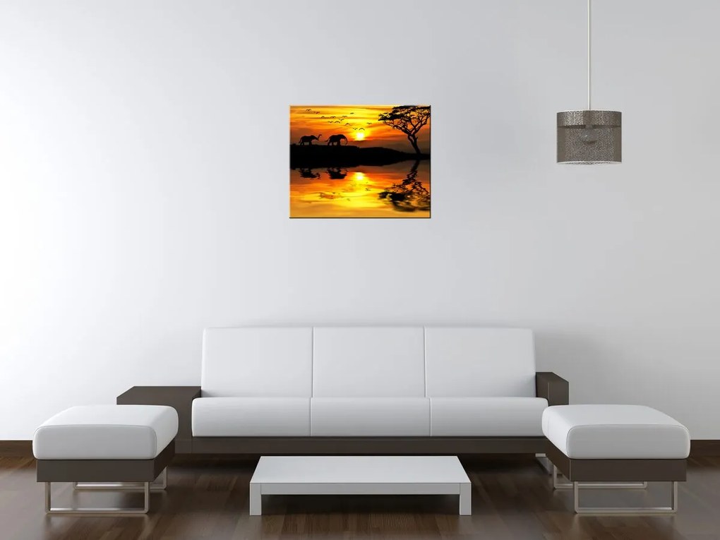 Gario Vászonkép Afrika Méret: 100 x 40 cm