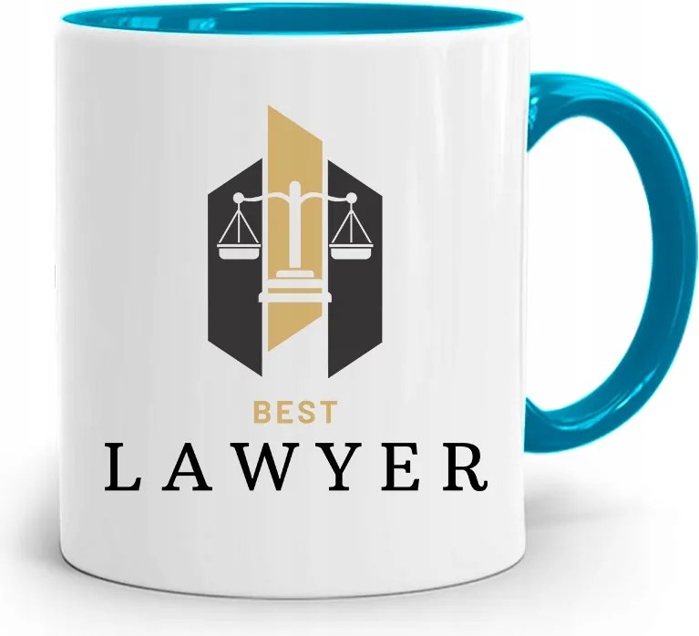 Kék Bögre Ügyvédnek Ajándék fényképes nyomtatással