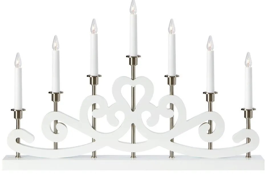 Fehér karácsonyi fénydekoráció Nightfall – Markslöjd