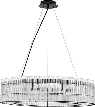 Függeszték Fekete BAROK NOVA LUCE 9006056