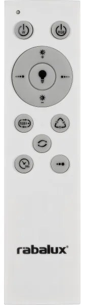 Rabalux - LED RGB Dimmelhető mennyezeti lámpa LED/40W/230V + távirányító 3000-6000K