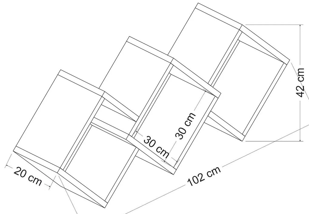 Polc Konala (fehér) . 1095975