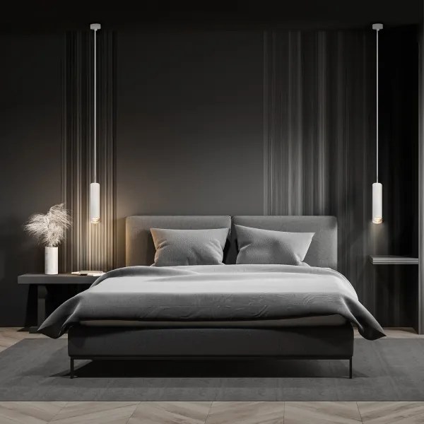 Brilagi - Fürdőszobai csillár zsinóron SELE AQUA 1xGU10/30W/230V IP44 fehér