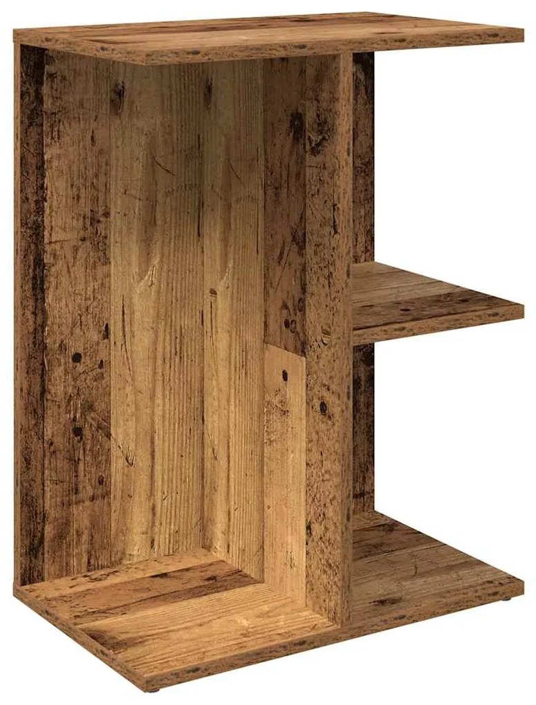 Éjjeliszekrények 2 db régi fa 46,5x29x61 cm gépelt fa