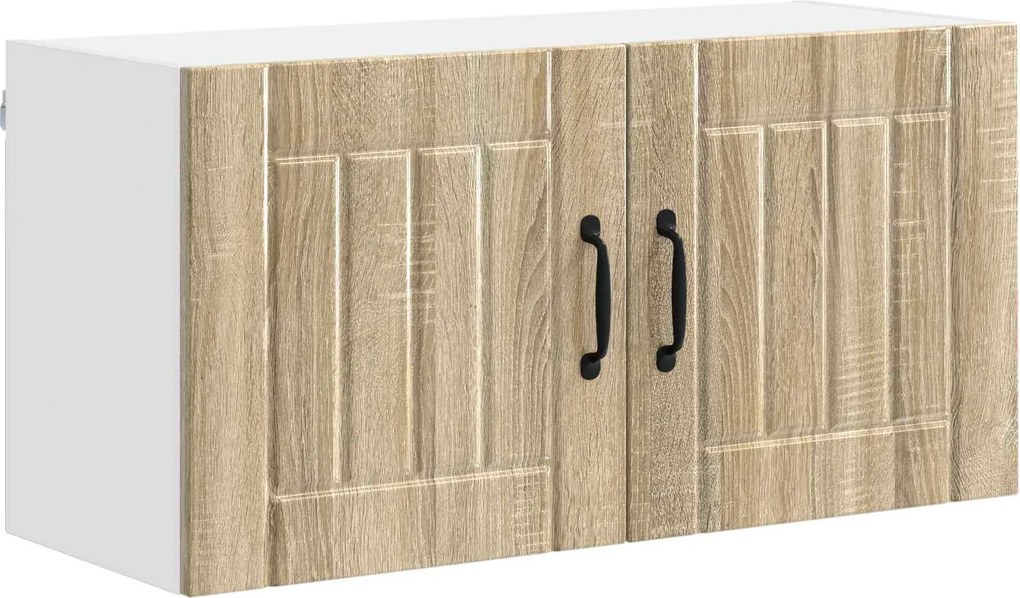 vidaXL Konyhaszekrény Sonoma tölgy 80 x 31 x 40 cm Faanyag