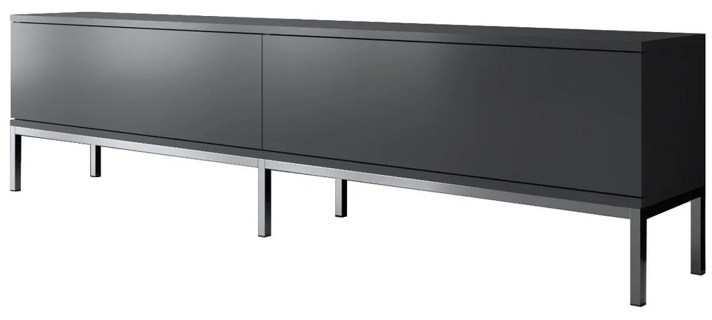 TV szekrény Lord - Anthracite, Silver