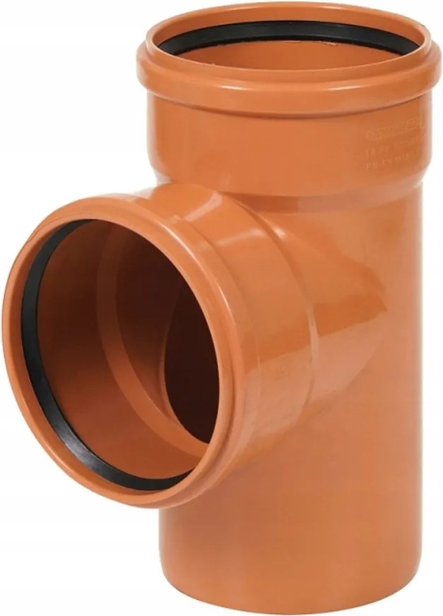 Pvc Lefolyócső Pp 160/160/90° Narancssárga Kiváló Minőség