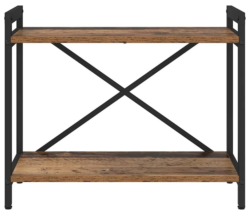 Könyvszekrény Régi fa 60 x 30 x 48.5 cm Faanyag