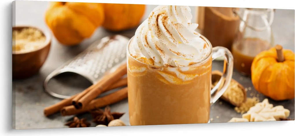 Kép - Tök latté (120x50 cm)