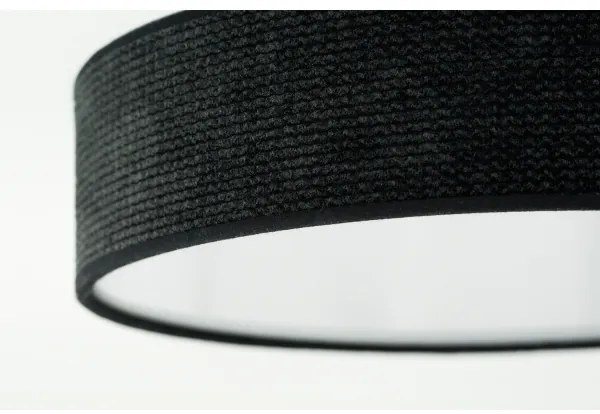 Duolla - CORTINA LED mennyezeti lámpa 26W, 30 cm, 4000K, fekete