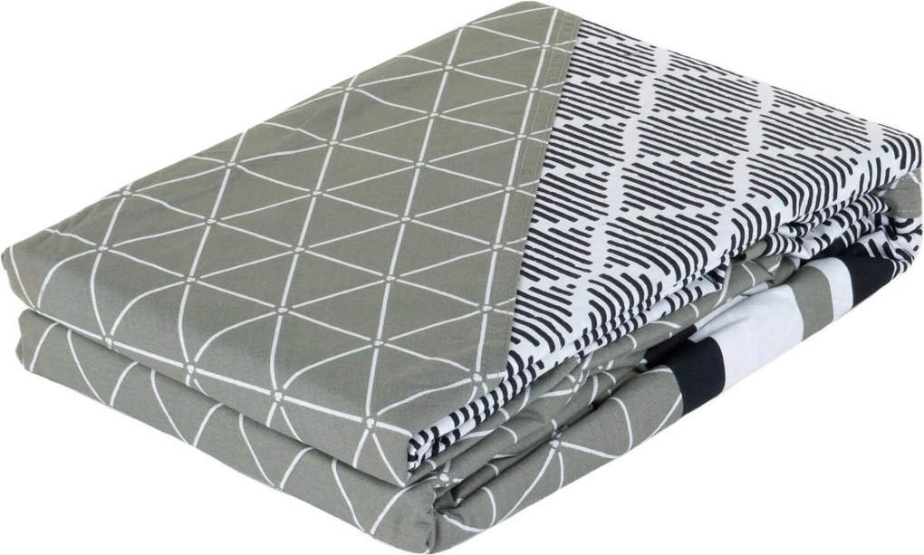 Geometrikus Pamut Ágyneműhuzat 220 X 240 CM Párnahuzat 65 X 65 CM