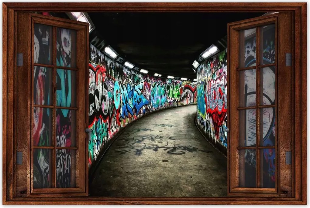 Poszterek 90x60 Graffiti Utcaművészet