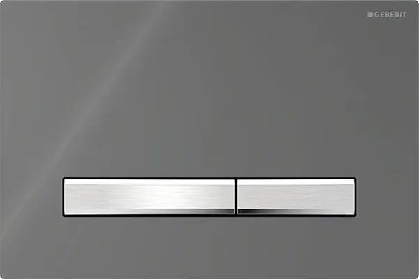 Geberit 115.788.JK.2 - Sigma50 öblítőgomb 24,6x16,4 cm antracit/matt króm