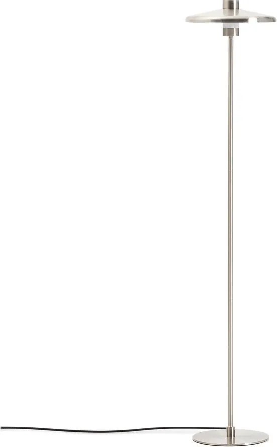 Ezüstszínű állólámpa fém búrával (magasság 130 cm) Nuvira – Kave Home