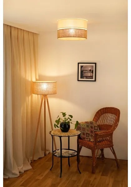 Brilagi - Mennyezeti lámpa ROYAL YUTE 1xE27/15W/230V, 40 cm, bézs/krém