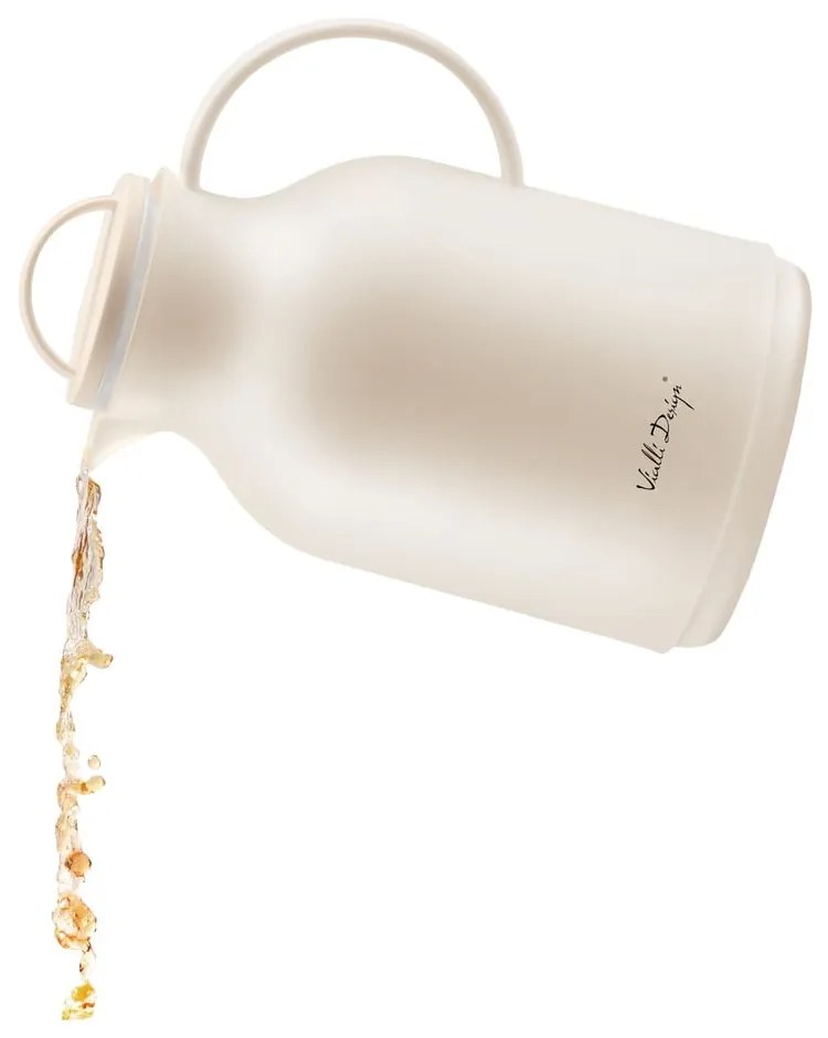 Bézs termosz, 1 l - Vialli Design