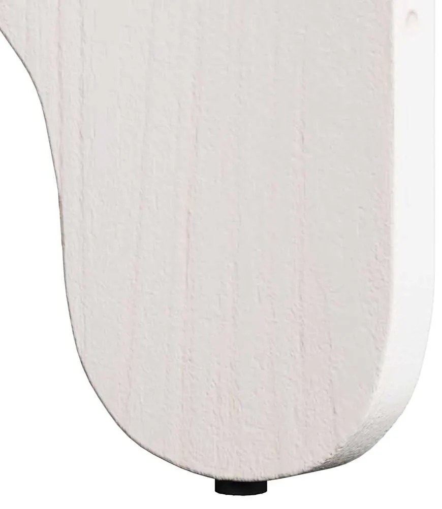Dohányzóasztal 2 pcs Fehér 39.5 x 39.5 x 30 cm Tömör fenyőfa