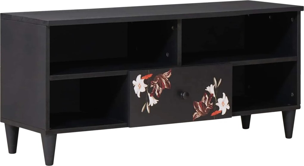 vidaXL Tároló szekrények Sokszínű 100 x 33,5 x 46 cm Tömör Mangófát