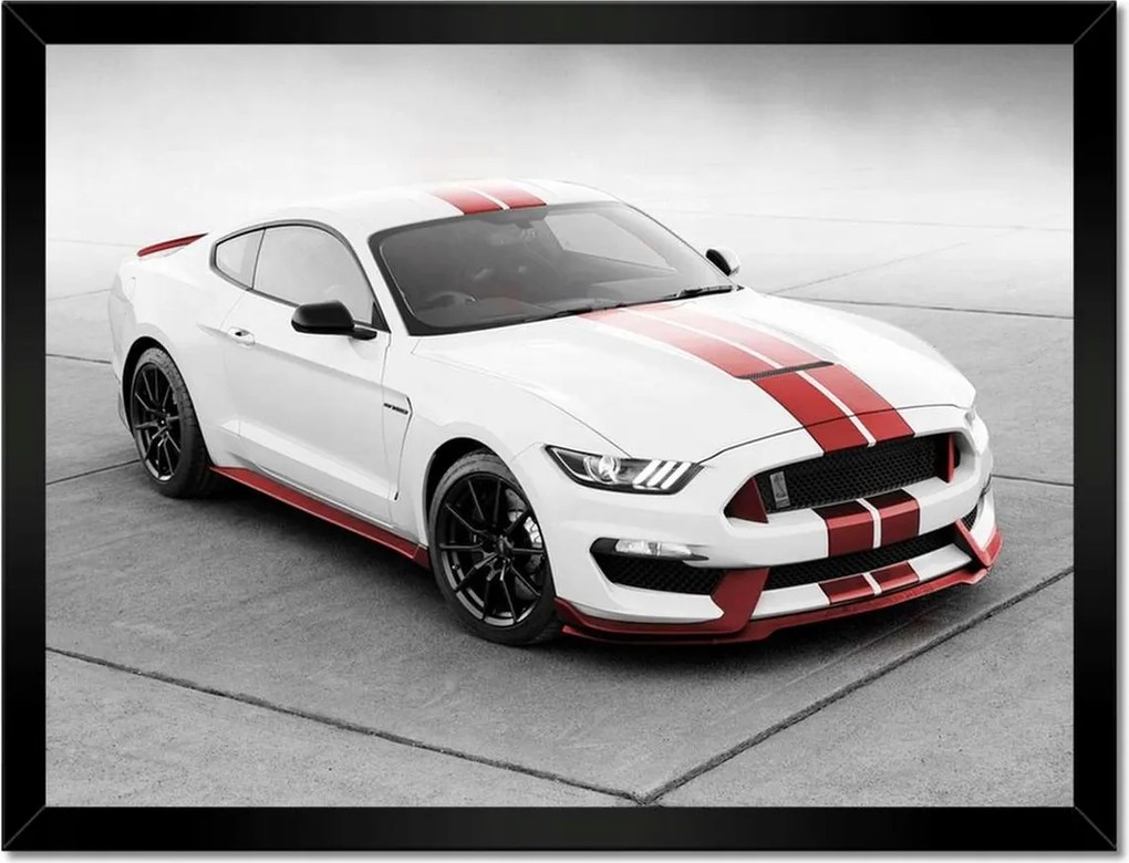 Poszterek keretben 40x30 Mustang Ford Autó