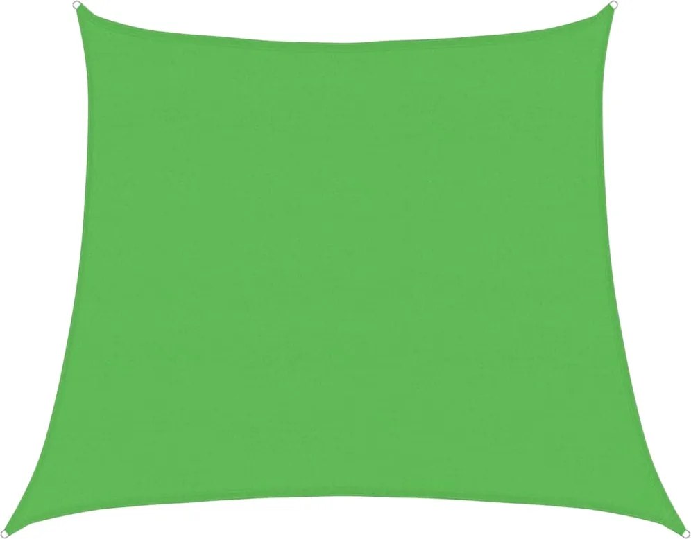 vidaXL világoszöld Green trapéz alakú HDPE napvitorla 160 g/m² 4/5x4 m