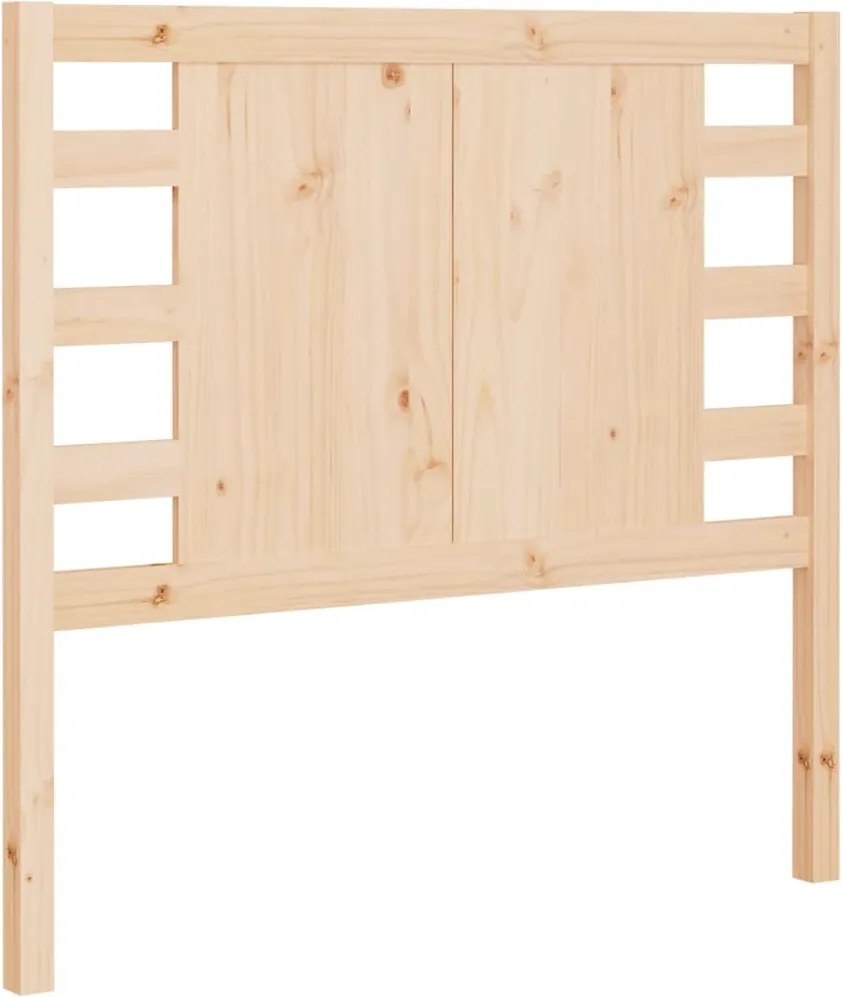 vidaXL tömör fenyőfa fejtámla 81 x 4 x 100 cm