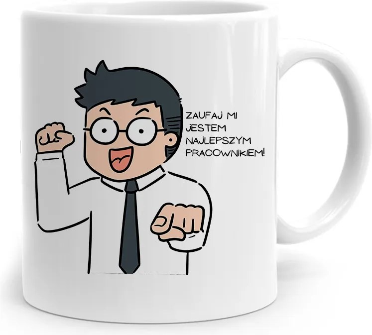 Munkás Bögre Bízz Bennem! Ajándék fényképes nyomattal