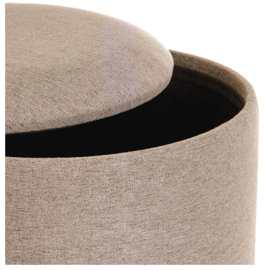 Világosbarna puff szett 2 db-os – Casa Selección