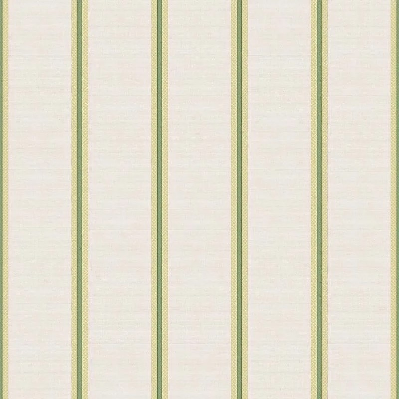 Parato Cristiana Masi The Best Classic & Elegant Linee bézs-zöld csíkos vlies tapéta – 25765