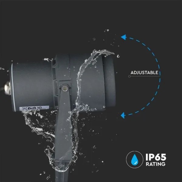 LED Kültéri lámpa LED/12W/100-240V IP65 3000K szürke