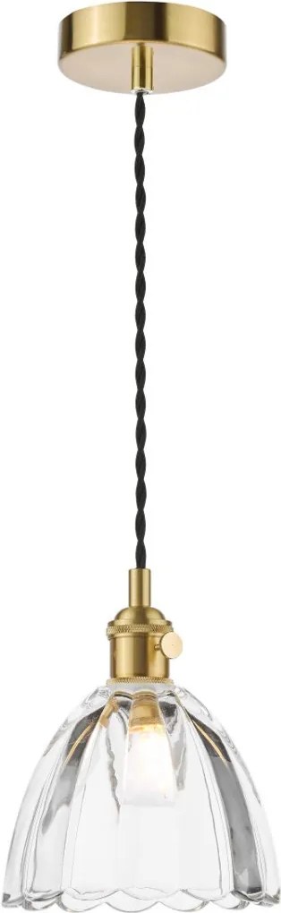 Dar Lighting Hadano HAD0140-11 Függőlámpa 1x40w/e14 ip20