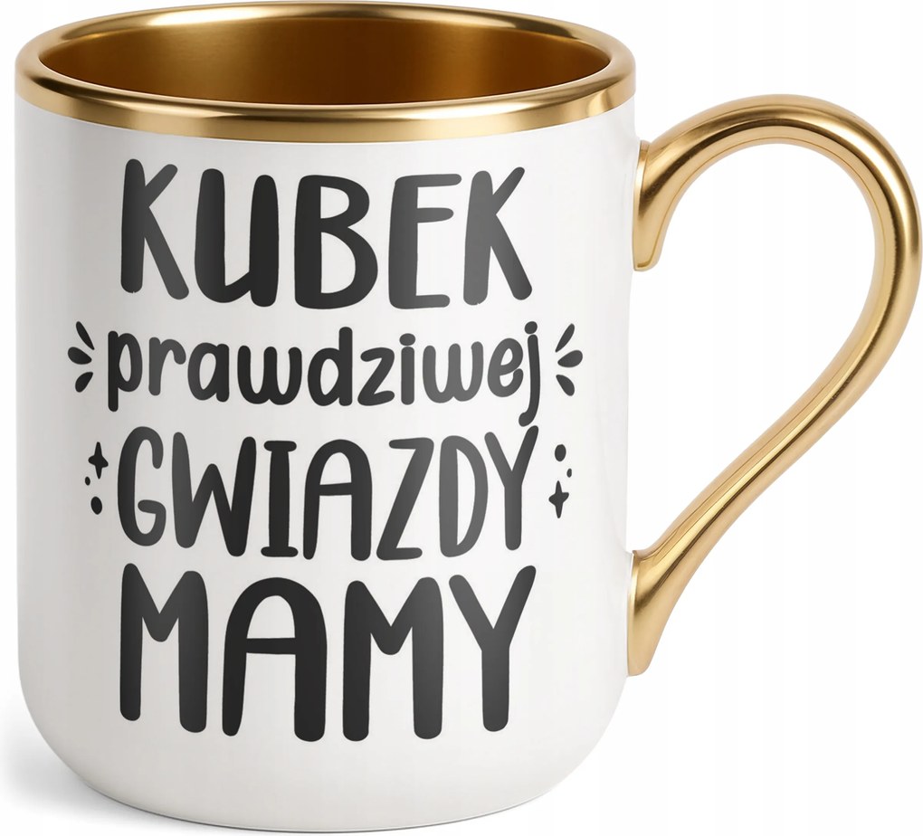 Prémium Bögre Arany Anyák napja Anyák Napja Ajándék Igazi Csillag Bögre