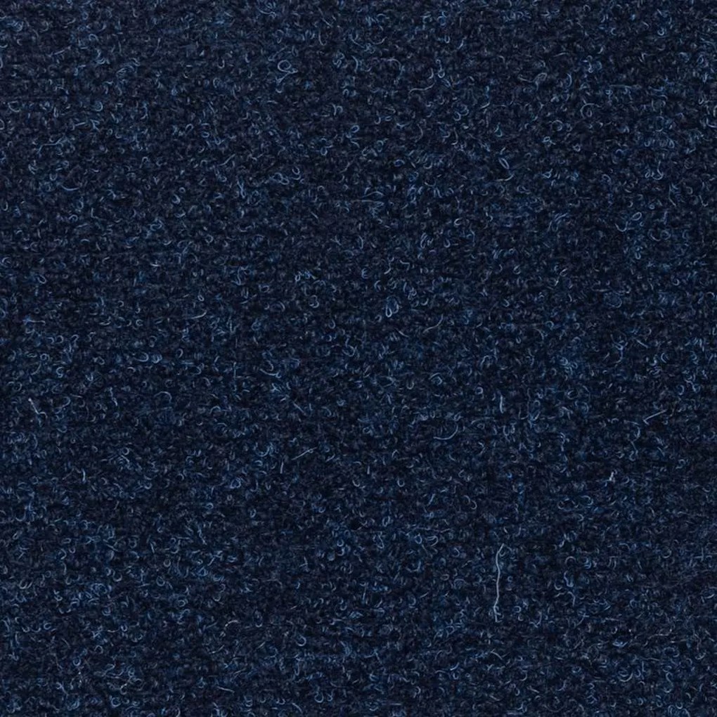 öntapadós lépcsőszőnyegek, 30 db, 60 x 25 cm, sötétkék, téglalap alakú